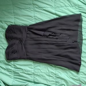 David's bridal strapless dress